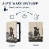 калъф kwmobile за Amazon Kindle Paperwhite 7, Екологична кожа, Многоцветен, 25824.48