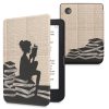 калъф kwmobile за Kobo Clara 2E, Екологична кожа, Многоцветен, 60056.19