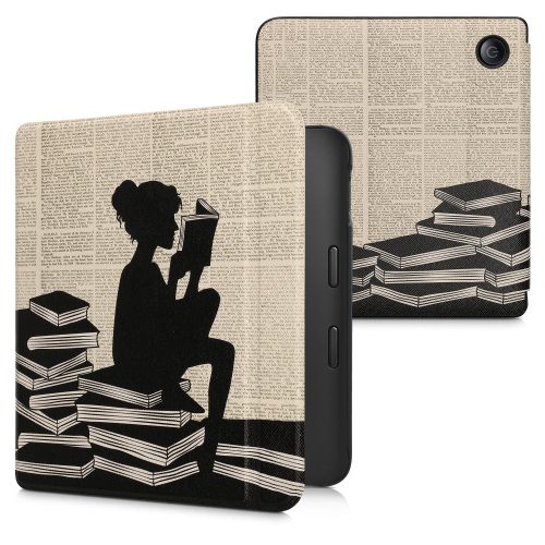 калъф kwmobile за Kobo Libra 2, Екологична кожа, Многоцветен, 56575.63