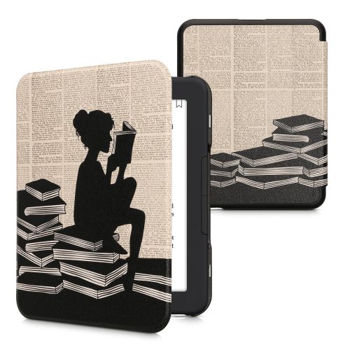 калъф kwmobile за Barnes & Noble NOOK Glowlight 4 /NOOK Glowlight 4e, Екологична кожа, Многоцветен, 59835.08