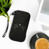 Kwmobile Universal XL Cover - 6.8", текстил, сиво/бяло, 49866.4.13