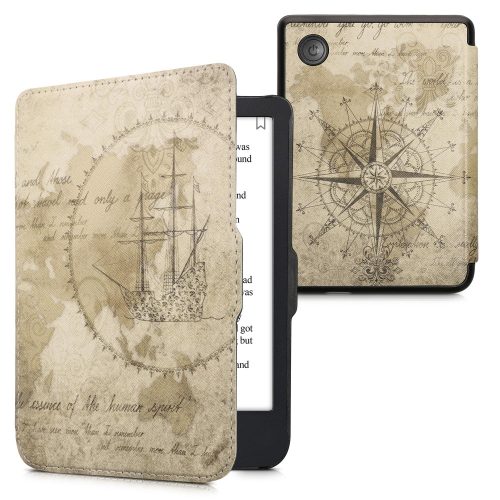 калъф kwmobile за Kobo Clara 2E, Екологична кожа, Многоцветен, 60056.20