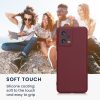 Kwmobile калъф за Xiaomi Redmi Note 12 5G/Poco X5, лилав, силиконов, 60887.187