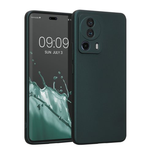 Kwmobile калъф за Xiaomi 13 Lite 5G, зелен, силиконов, 60984.14