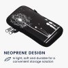 Kwmobile Universal XXL Cover - 7", Неопрен, Черно/Бяло, 58701.5.03
