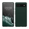 калъф kwmobile за Google Pixel 6a, Силиконов, Зелен, 58053.169