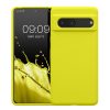 калъф kwmobile за Google Pixel 7, силиконов, жълт, 59451.149