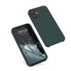 калъф kwmobile за Apple iPhone 12 Mini, силиконов, зелен, 52640.171