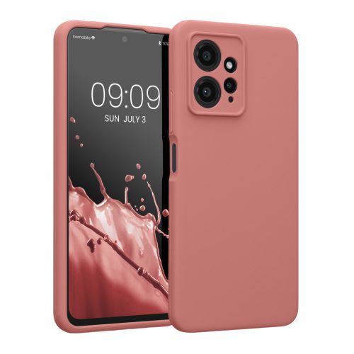 Kwmobile калъф за Xiaomi Redmi Note 12, розов, силиконов, 61180.193