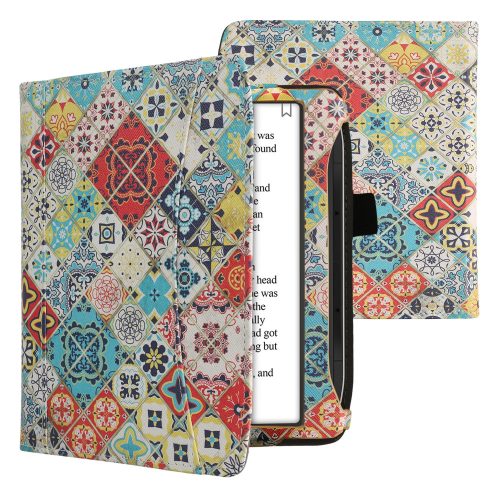 калъф kwmobile за PocketBook Era, Екологична кожа, Многоцветен, 59390.10