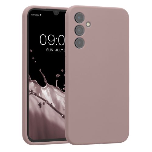 Kwmobile калъф за Samsung Galaxy A34 5G, лилав, силиконов, 60807.236