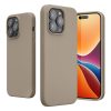 калъф kwmobile за Apple iPhone 14 Pro Max, силиконов, сив, 59074.43