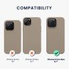 калъф kwmobile за Apple iPhone 14 Pro Max, силиконов, сив, 59074.43