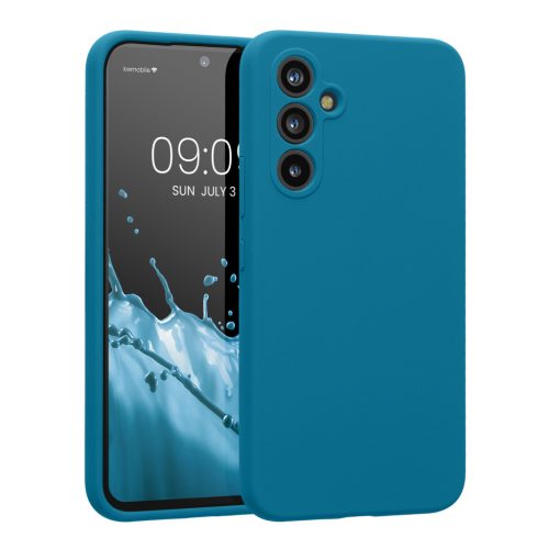 Kwmobile калъф за Samsung Galaxy A54 5G, син, силиконов, 60795.228