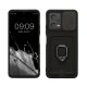 Kwmobile Кейс за Xiaomi Redmi Note 12 5G/Poco X5, Черен, Силиконов, 61182.01