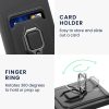Kwmobile Кейс за Xiaomi Redmi Note 12 5G/Poco X5, Черен, Силиконов, 61182.01