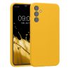 Kwmobile калъф за Samsung Galaxy A34 5G, жълт, силиконов, 60807.165