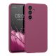 Kwmobile калъф за Samsung Galaxy A54 5G, цвят череша, силикон, 60795.235