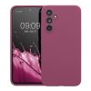 Kwmobile калъф за Samsung Galaxy A54 5G, цвят череша, силикон, 60795.235