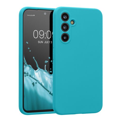 Kwmobile калъф за Samsung Galaxy A54 5G, светло син, силиконов, 60795.205