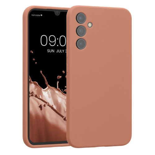 Kwmobile калъф за Samsung Galaxy A34 5G, тъмно кремав, силиконов, 60807.237