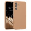 Kwmobile калъф за Samsung Galaxy A34 5G, кремав, силиконов, 60807.245