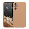 Kwmobile калъф за Samsung Galaxy A34 5G, кремав, силиконов, 60807.245