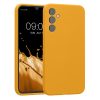 Kwmobile калъф за Samsung Galaxy A34 5G, оранжев, силиконов, 60807.191