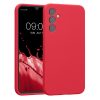 Kwmobile калъф за Samsung Galaxy A34 5G, червен, силиконов, 60807.238