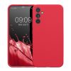 Kwmobile калъф за Samsung Galaxy A34 5G, червен, силиконов, 60807.238
