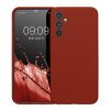 Kwmobile калъф за Samsung Galaxy A34 5G, червен, силиконов, 60807.248