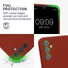 Kwmobile калъф за Samsung Galaxy A34 5G, червен, силиконов, 60807.248