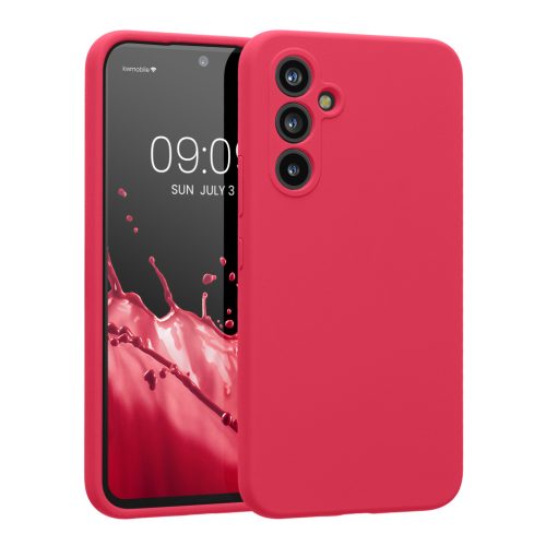 Kwmobile калъф за Samsung Galaxy A54 5G, червен, силиконов, 60795.238