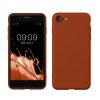 Kwmobile калъф за Apple iPhone SE (2022)/iPhone SE (2020)/iPhone 8, кафяв, силиконов, 49979.249