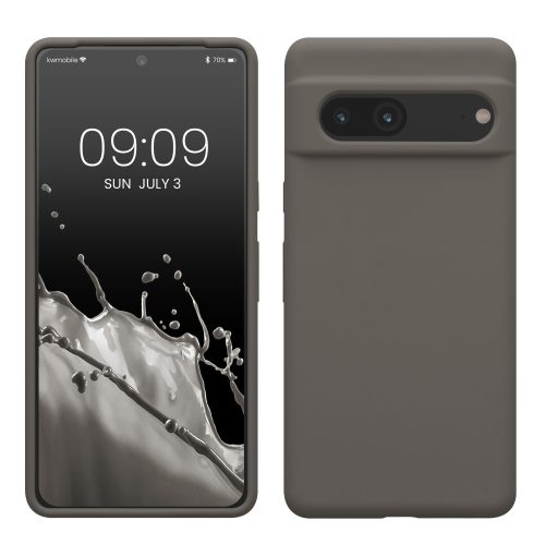 калъф kwmobile за Google Pixel 7, Силиконов, Сив, 59451.155
