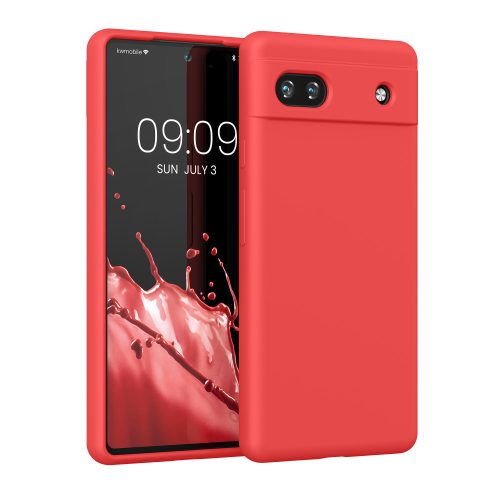 калъф kwmobile за Google Pixel 6a, Силиконов, Розов, 57815.219