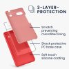 калъф kwmobile за Google Pixel 6a, Силиконов, Розов, 57815.219