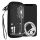 Kwmobile Universal XXL Cover - 7", Неопрен, Черно/Бяло, 30226.5.06
