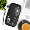 Kwmobile Universal XXL Cover - 7", Неопрен, Черно/Бяло, 30226.5.06