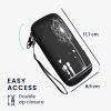 Kwmobile Universal XXL Cover - 7", Неопрен, Черно/Бяло, 30226.5.06