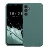 Kwmobile калъф за Samsung Galaxy A14 5G, светло зелен, силиконов, 60808.207