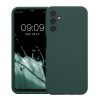 Kwmobile калъф за Samsung Galaxy A14 5G, зелен, силиконов, 60808.171