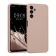 Kwmobile калъф за Samsung Galaxy A14 5G, светло розов, силиконов, 60808.52