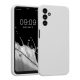 Kwmobile калъф за Samsung Galaxy A14 5G, бял, силиконов, 60808.48