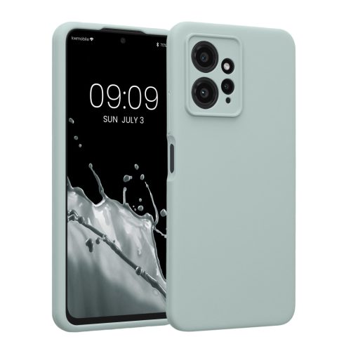 Kwmobile калъф за Xiaomi Redmi Note 12, светло зелен, силиконов, 61180.2