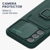 Kwmobile калъф за Samsung Galaxy A54 5G, тъмнозелен, силиконов, 61339.169