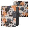 калъф kwmobile за Kobo Libra 2, Екологична кожа, Многоцветен, 56575.67