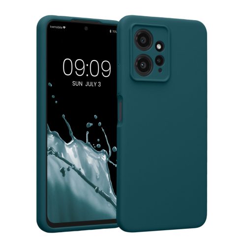 Kwmobile калъф за Xiaomi Redmi Note 12, син, силиконов, 61180.57