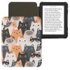 калъф kwmobile за Barnes & Noble NOOK Glowlight 4 /NOOK Glowlight 4e, Екологична кожа, Многоцветен, 59835.11