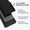 Kwmobile Кейс за Motorola Edge 40 Pro/Edge Plus (2023), Черен, Силиконов, 61344.01